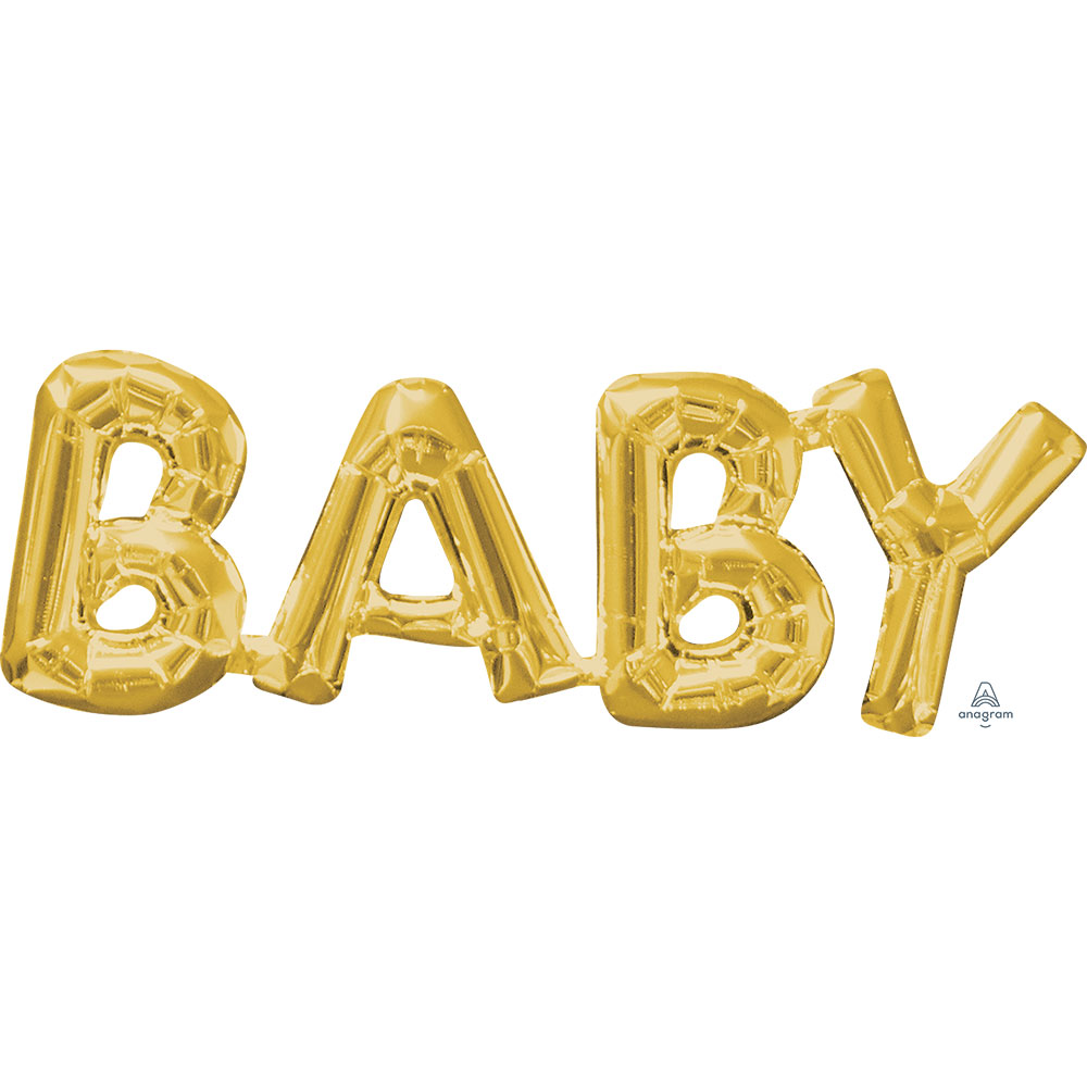 33763 「BABY」（ゴールド）