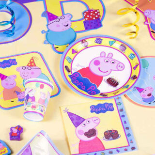 ペッパピッグのパーティー商品 幼児に人気のアニメ 正規ライセンス商品